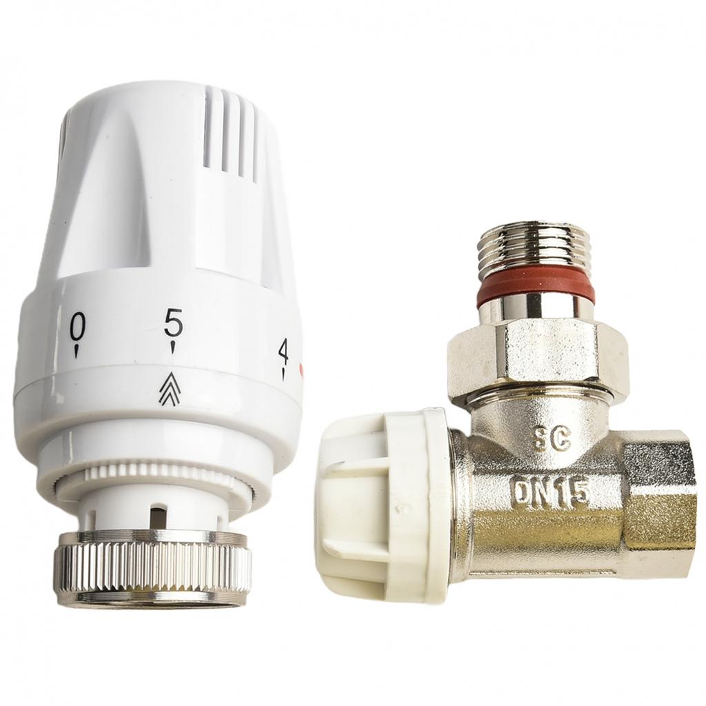 1 Pc Radiator Valve Automatically Copper DN20/DN15