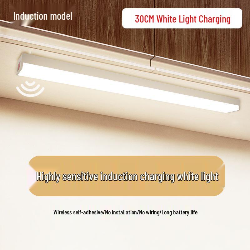 Smart Wireless Motion Sensor LED Night Light Strip for Home, Hallway, and Wardrobe