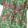 ZANZEA Women Square Collar Loose Casual Floral Print Short Sleeve Dress