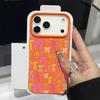 Leather Texture TPU Phone Case For iPhone 17 17e 16e 16 15 Pro Max 14 13 Pro Max 11 Pink Bowknot Print Soft Silicone Back Cover