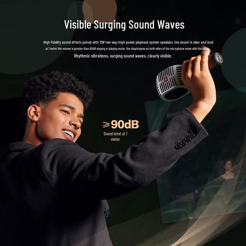 JBL KMC600 All-in-One Wireless Karaoke Microphone