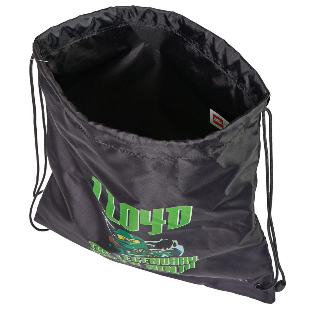 LEGO Ninjago Drawstring Bag, for Boy black Bag