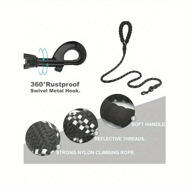 1pc Reflective Pet Leash For Dog For Outdoor