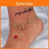 Crystal European Style Anklet Accessory With Tassel For Women Gift Travel