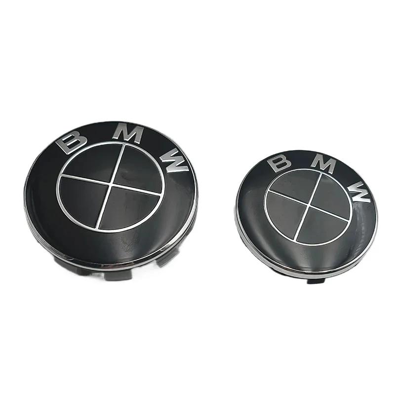 4Pcs 68/56mm Car Wheel Center Hub Cap Caps Emblem Logo For BMW X1 X3 X5 E90 E46 E60 F10 F30 F20 G20 E39 E92 G30 E87 E36 F11
