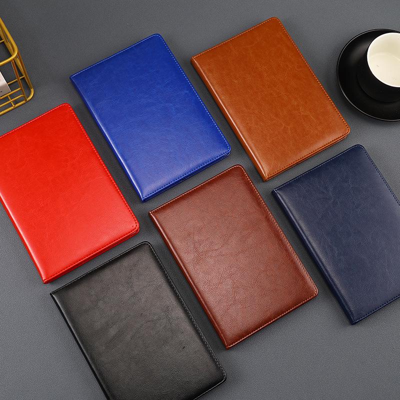 Notizbuch A5/B5 mit 64 Seiten aus Kunstleder mit individuellem Logo für Meetings