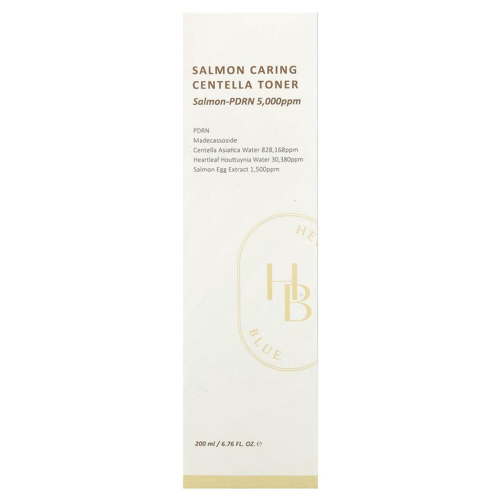 HeveBlue, Salmon Care Centella Toner, 200ml (6.76 fl oz)