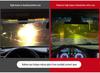 Dual-Use Driver Protection Anti-Glare Car Visor Mirror with Night Vision and Anti-Dazzle Features