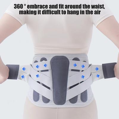 Durable And Safe 1Pcs Back Brace For Women Menergonomic Back Support Braceadjustable Straps & Soft Breathable Mesh Fabricwaist Support Belt