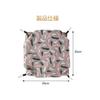 YFFSFDC Pet Hammock Cage Sleeping Bag Breathable Playground for Relaxing Sleep Heat Retention Hamster Mouse Rat Hamster Bird Parrot and Other Small