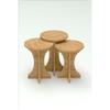 Nesting Coffee Table Mushroom Side Table Atlantic Pine