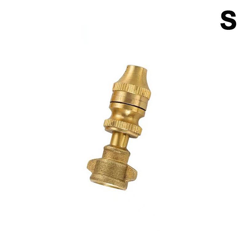 1Pc Agriculture Brass Missile Nozzle Straight Jet +Mist Spray Adjustable Nozzle Electric Sprayer High Pressure Spraying