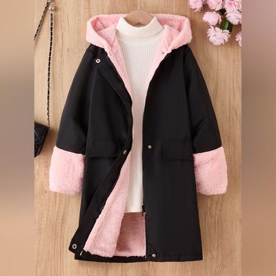 Sobretudo Casual Infantil da Moda Casaco Exterior Macio e Leve para Uso Diário