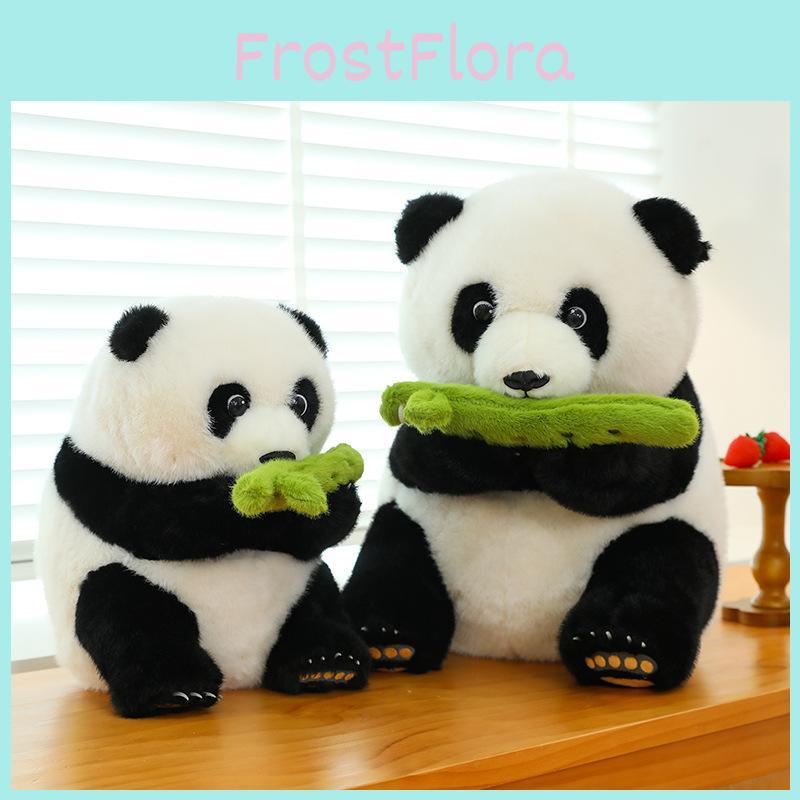 Panda Toy Bamboo Animal Stuffed Plush Cartoon Dolls Children Birthday Gifts