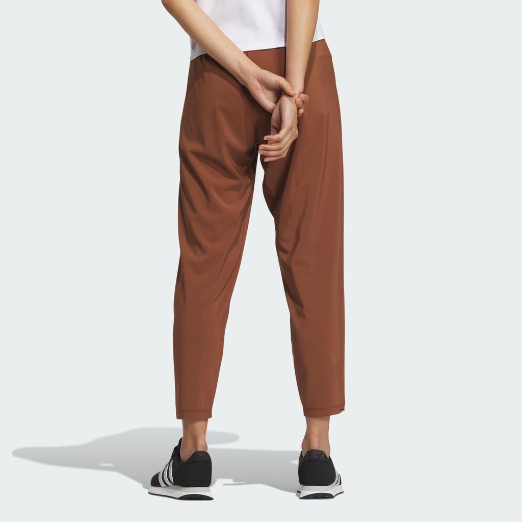 (WMNS) adidas Small Logo Pants 'Brown' Women's IS4942