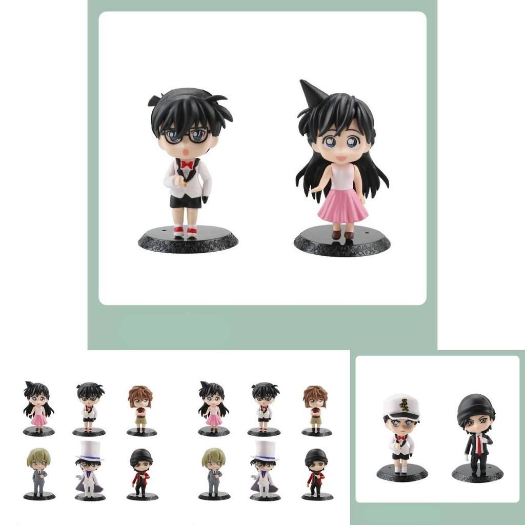 Premium 2nd Gen Detective Conan Action Figures Set Of 6 Models