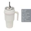 Popular 40Oz Large-Capacity Thermos Cup, Thermal Insulation And Cold Insulation Ice Cup, Ton Cup With Stainless Steel Straw