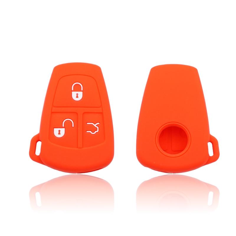 Cocolockey Silicone Smart Car Key Cover Case Fit For Mercedes Benz 1998-2000 3Buttons Remote Key Case For Car Fob Car Styling