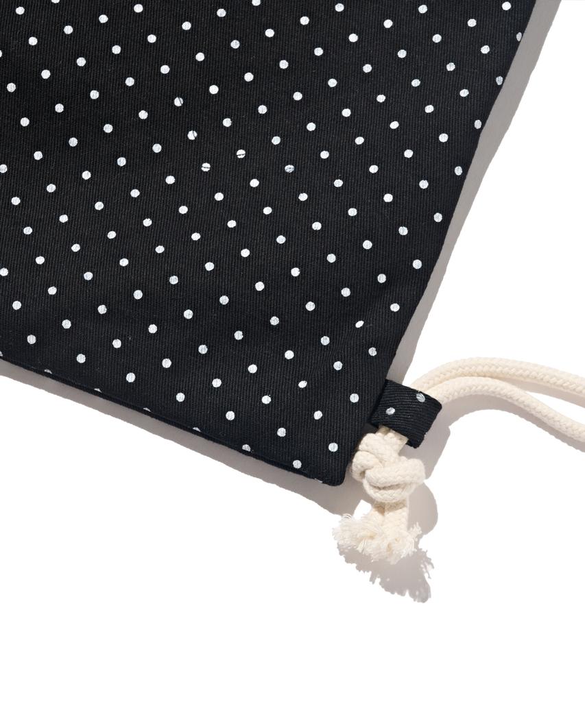 Roidesrois Sweet Dot String Gym Sack (Black)