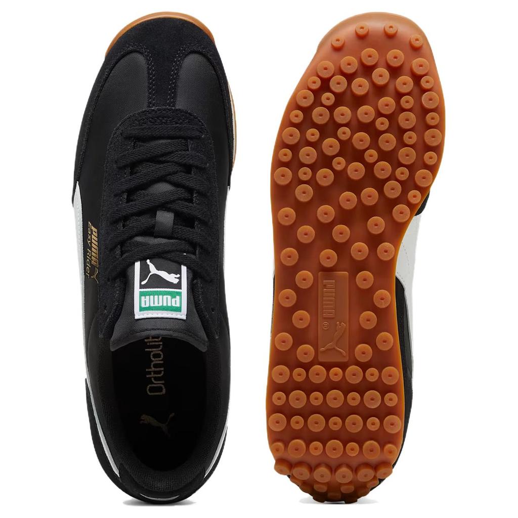 Puma Easy Rider Vintage Unisex Black White Low Top Lifestyle Sneakers 399028-10