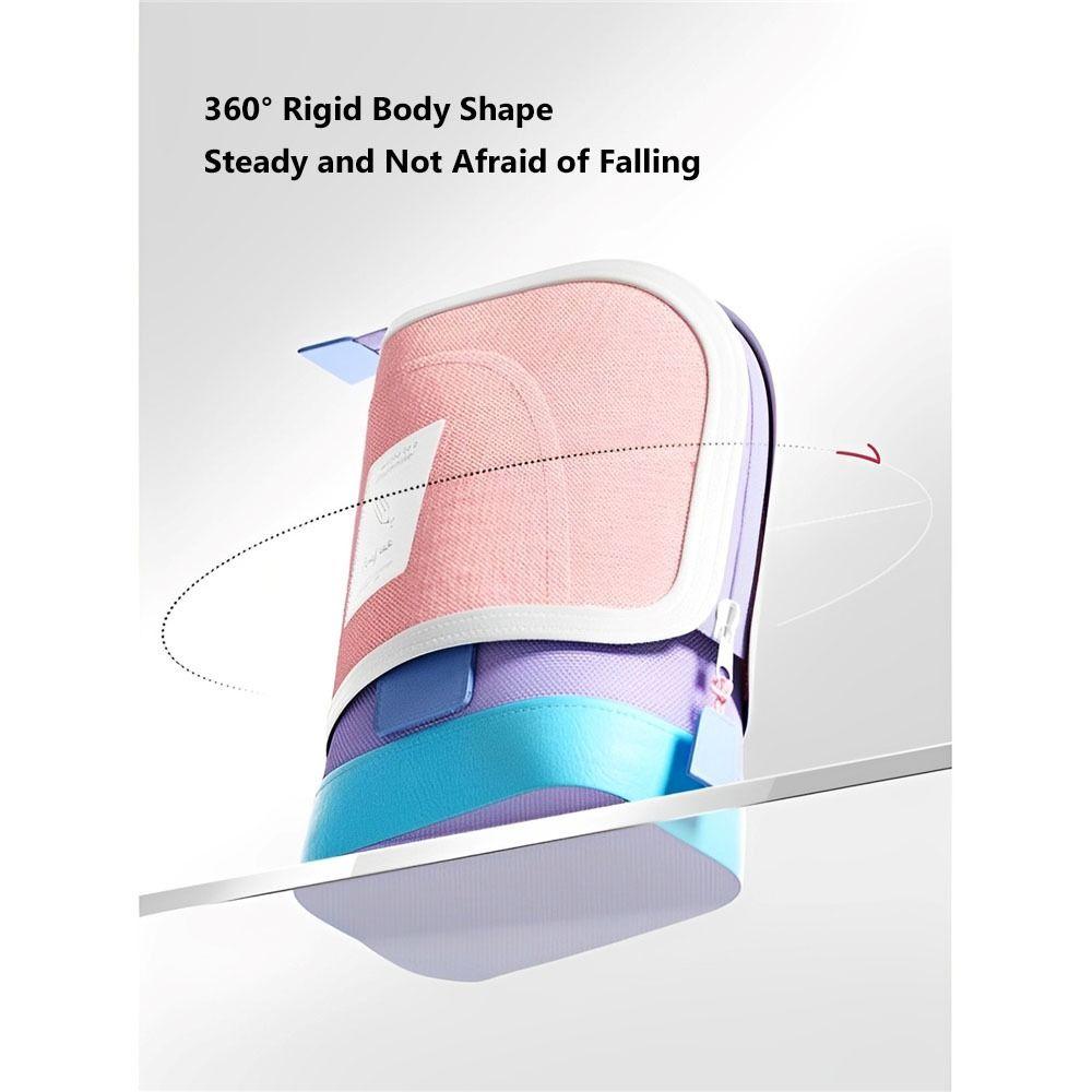 2-in-1 Retractable Pencil Bag Portable Student Pen Holder Stationery Storage Bag  School Supplies