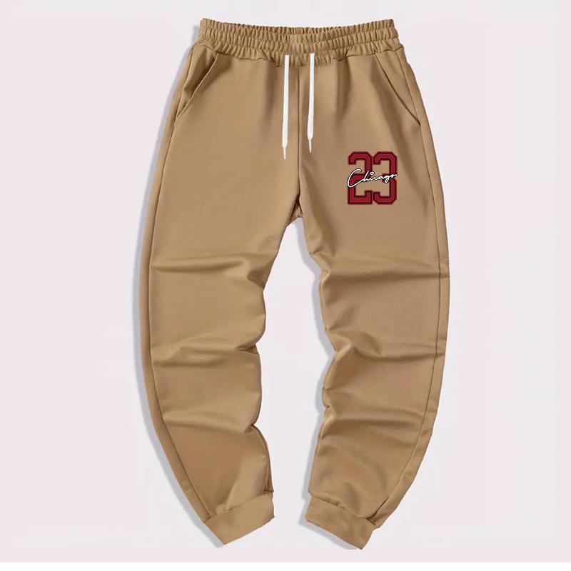 

Men Casual Fashion Letter Print Sport Trouser Men Jogger Sweatpants M чёрный