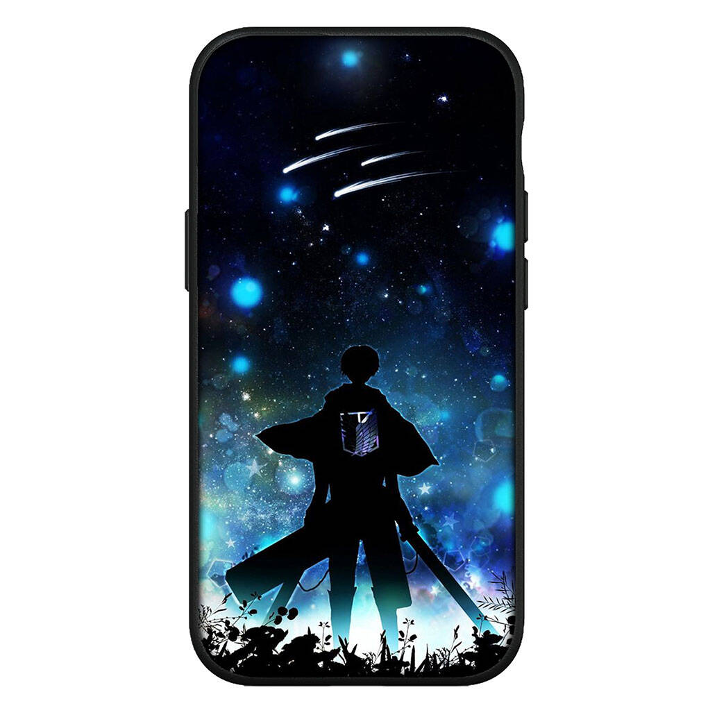 

Чехол для iPhone 17 16 15 Xiaomi Poco Redmi Note 14 13 12 11 Pro Max 9 16e Samsung Galaxy S25 S24 S23 OPPO Huawei Атака титанов Леви Чехол для телефона for Samsung Galaxy S24 Plus