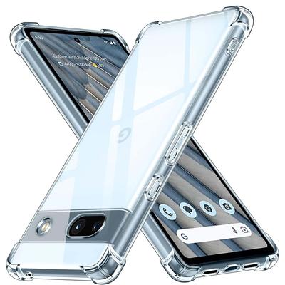Anti-Knock Soft Transparent Silicone TPU Case for Google Pixel 9 /9 Pro /8 8A 7 7A 6 6A Pro 4G 5G