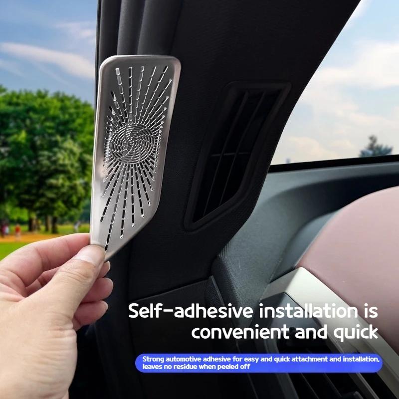 Voor BMW iX 2025-2025 aangepaste A-stijl hoorn uit de mode beschermend netdeksel XM interieur stofbestendige auto-accessoires