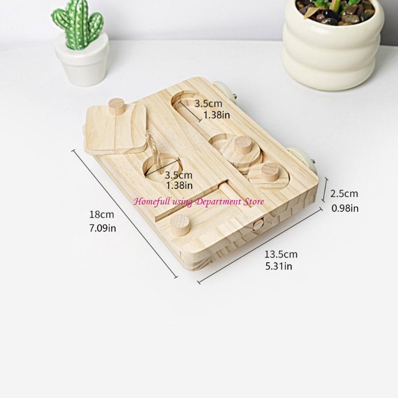 Papageien Klettern Sprungständer Naturholz Futterstange mit Fächern