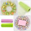 Metallic Foil Mesh Ribbon Easter Decoration Network Wreath Decorations Setting Props