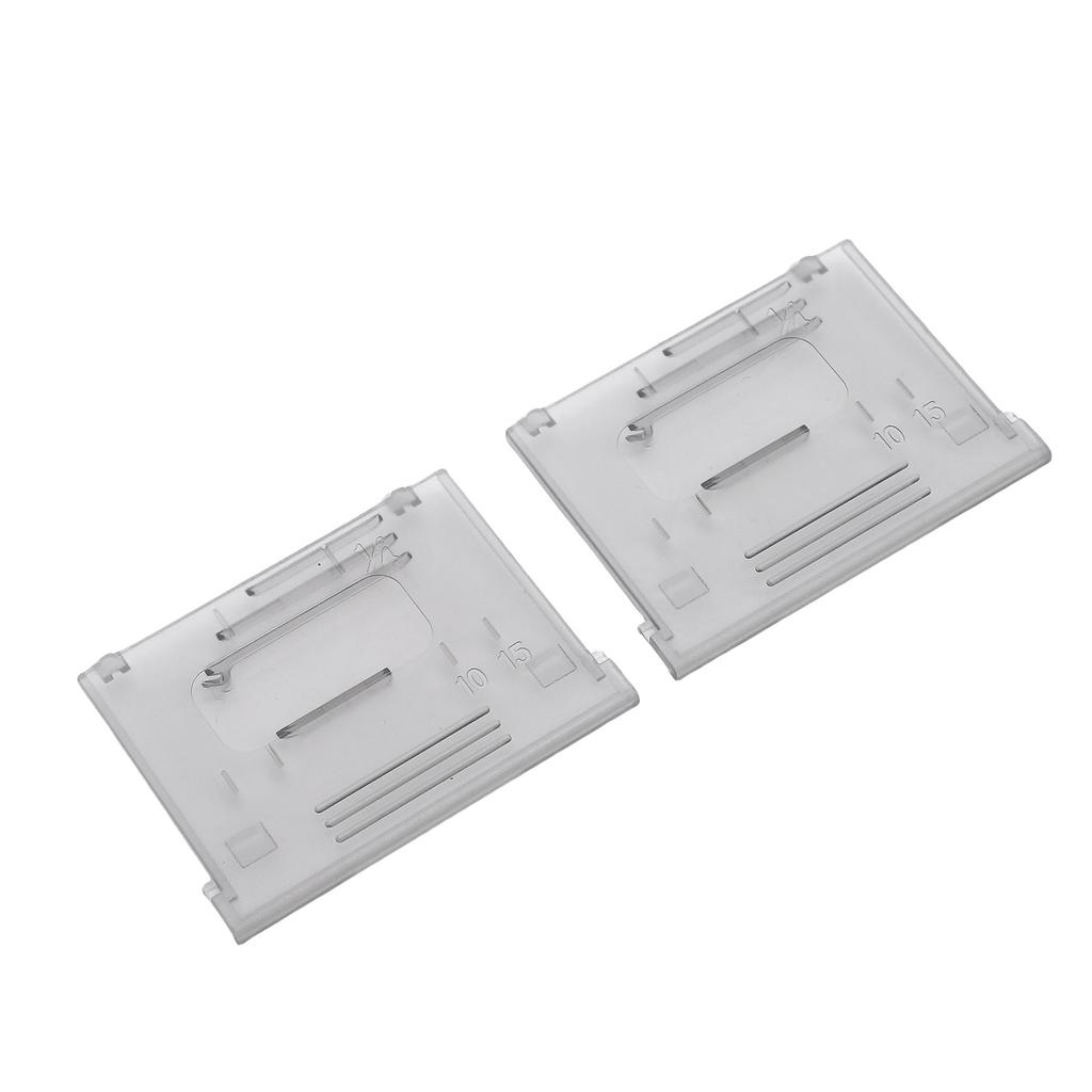 2PCS Bobbin Cover Plates Transparent Plastic Slide Plate Assembly Replacement for BB370 BM2800 BM2800CT BM2800FG