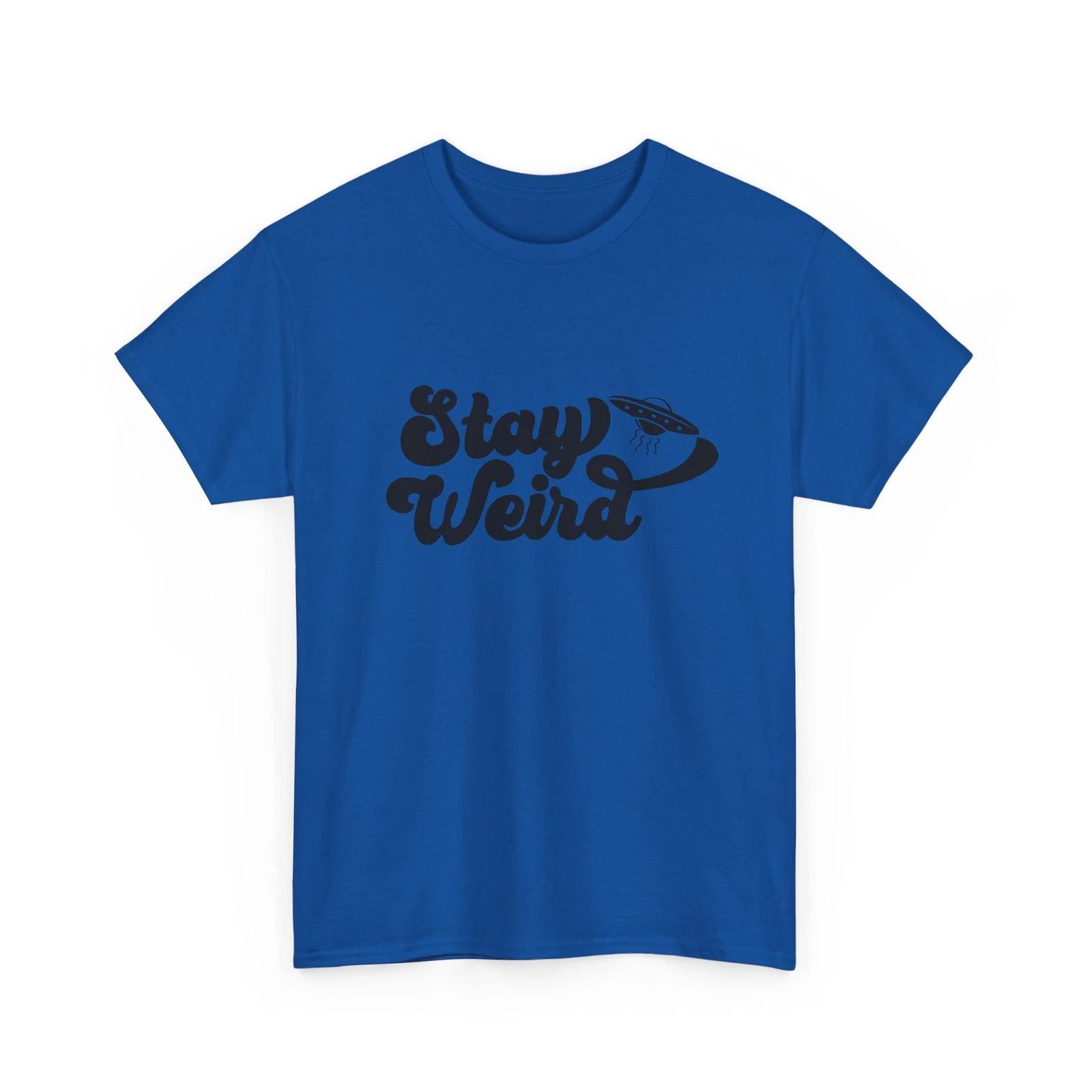Stay Weird Alien UFO Shirt | Galaxy Style UFO T-Shirt | Alien Graphic Tee 3XL