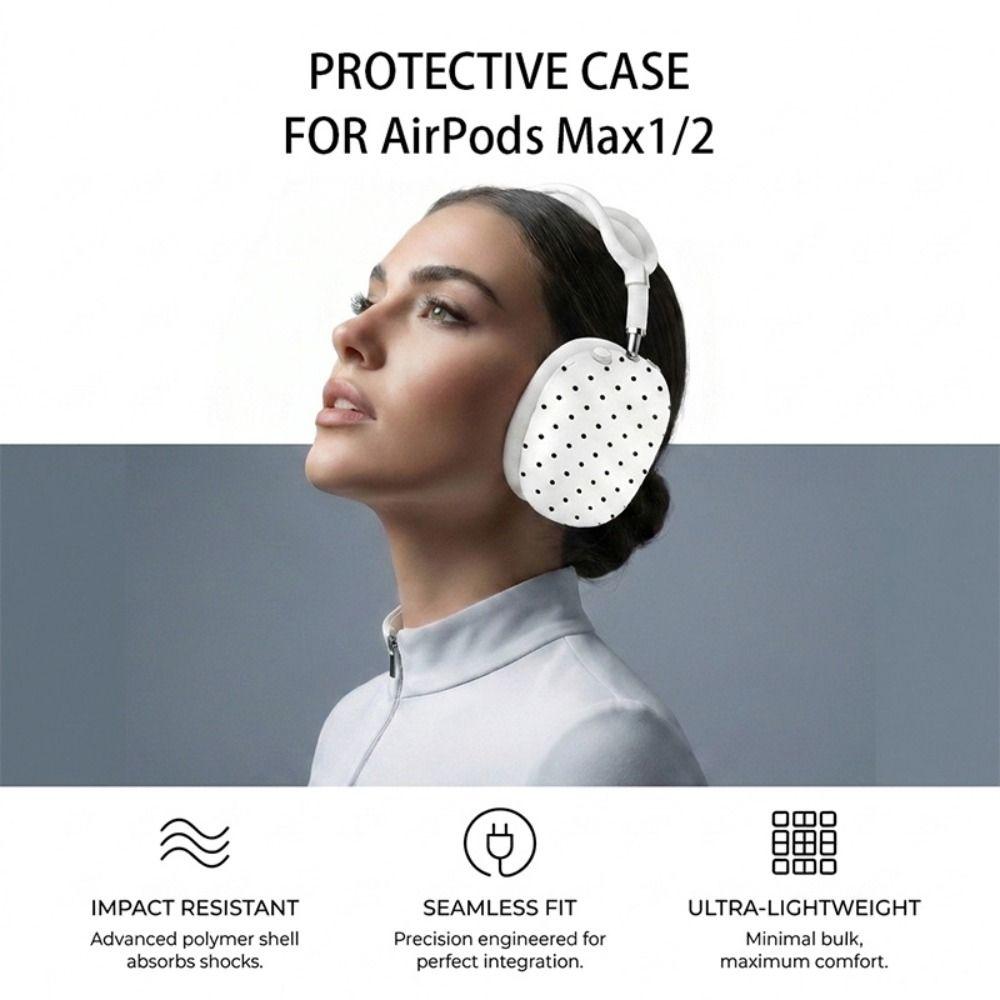 4Pcs Full-protection Headphone Protective Cover Shockproof Ear Pads for AirPods Max 2/AirPods Max