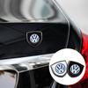 1/2Pcs Car Metal Badge Sticker Decoration Decal Emblem For Volkswagen Golf 7 5 4 6 Passat B6 Mk4 VW Mk7 Tiguan Gol R Accessories zw4