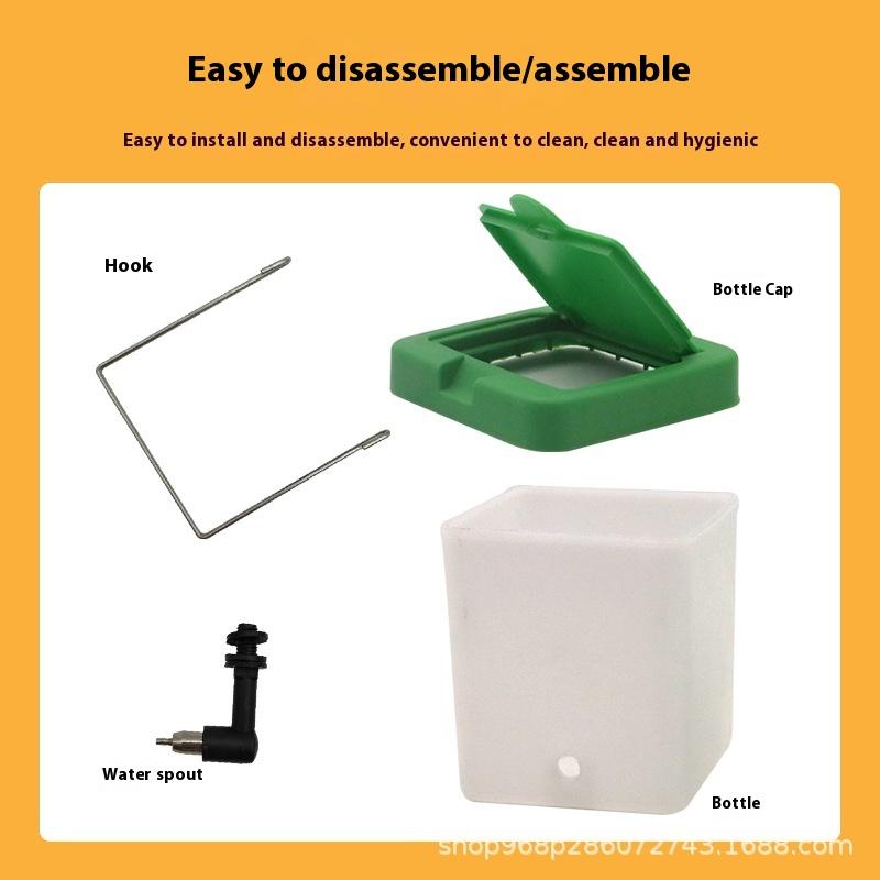 Rabbit Waterer  Rabbit Waterer Drinking Bottle Automatic Drinking Equipment Rabbit Water Bowl