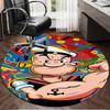 1PC Popeye's Strength Displayed Round Rug, Non-slip Chair Mat, Home Decor, Circle Carpet Perfect for Office, Bedroom, Living Room,Christmas Gift