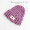 Cloth wool hat women's autumn and winter face small windproof ear protection cold hat fashionable versatile warm knitted hat