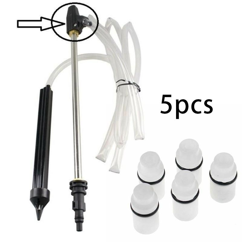 5pcs Ceramic Nozzles Blasting Pressure Washers Sand And Wet Set Water Kit