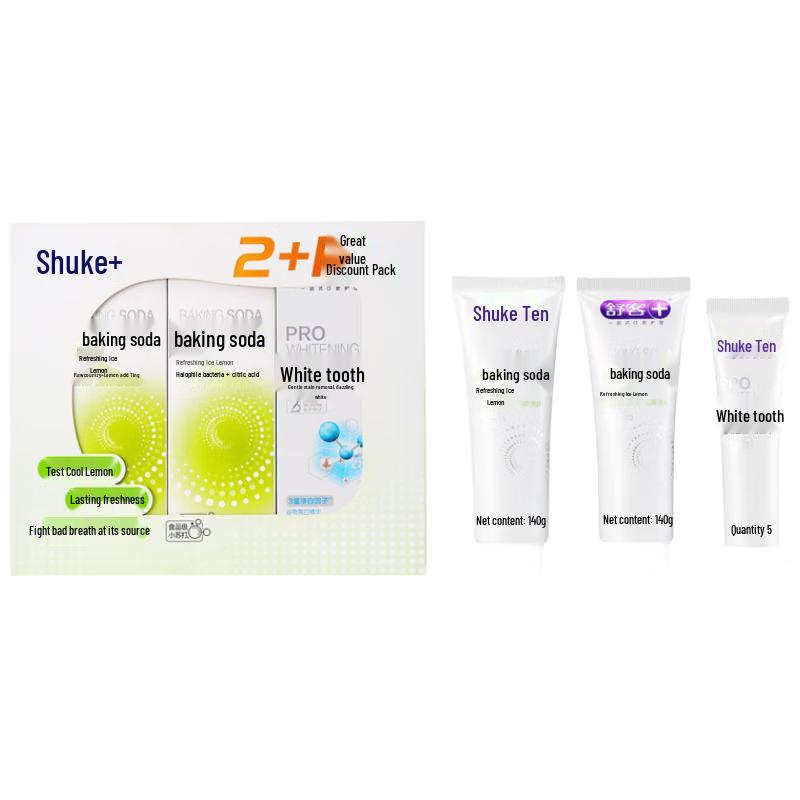 Sakol Baking Soda Toothpaste Value Pack