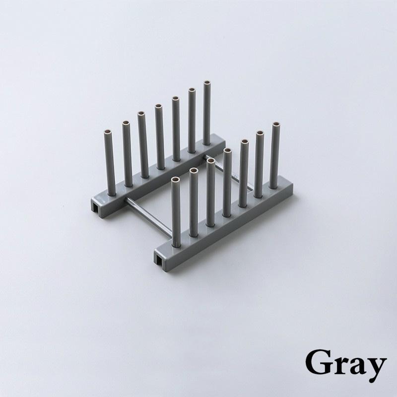 

1 шт. Новый кухонный органайзер, подставка для крышки кастрюли, держатель для ложки, тарелки, подставка для подноса для посуды, кухонные принадлежности, предметы для хранения дома серый