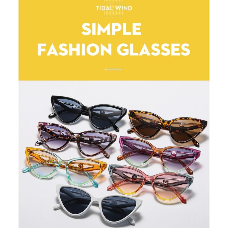 Women's Sunglasses, Fashionable Cat Eye Sunglasses, Pearl Decorative Sunglasses.