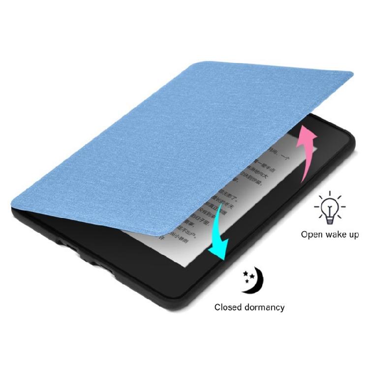 Color TPU Case Auto Sleep For Paper White 12th Gen 2024 7Inch With Fabric Texture And Easy Access