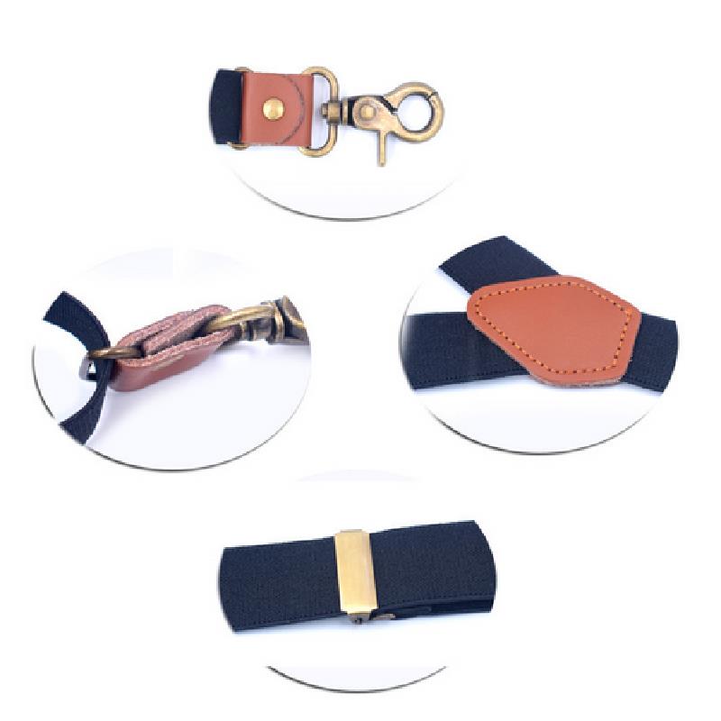 Vintage Men'S Suspenders New 3 Hooks Suspenders Man For Pants Casual Mens Trouser Suspenders Fashion Adjustable Women'S Braces