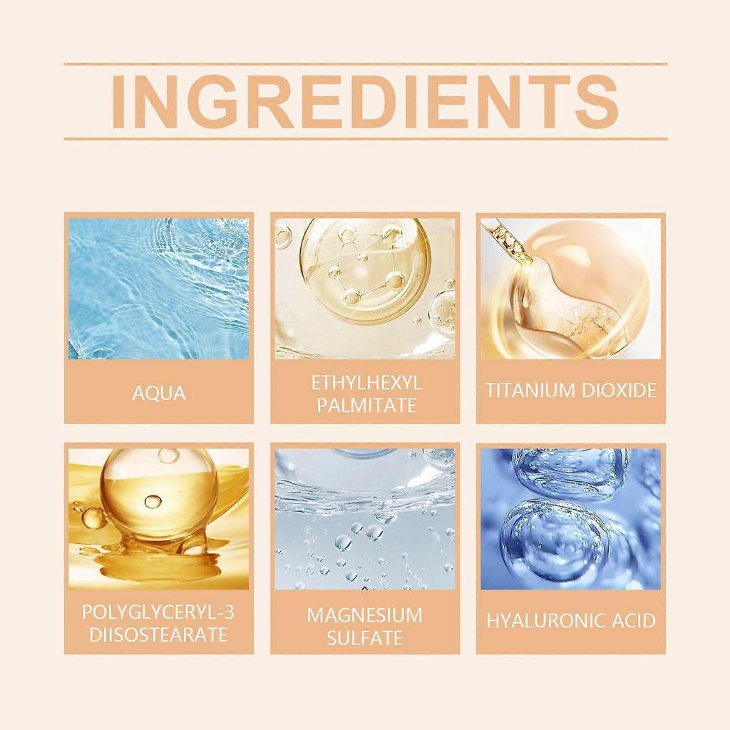Hoygi Moisturizing Protective Concealer Moisturizes The Skin, Suitable For All Skin Types, Brightens, Conceals, Isolates, And Is Light And Natural
