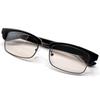 [MERRY PLEASURE] Sunglasses for Men and Women, UV Protection, Fashion Glasses, Browline, Semi-Tinted Lenses