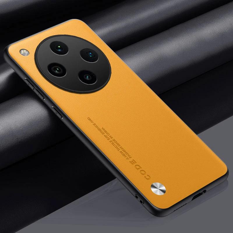 For OPPO Find X8 Pro X 8 Plain PU Leather Hard Case for Find X7 Ultra X6 X8Pro Matte Bumper Shockproof Silicone Soft Edge Protector Cover Shell