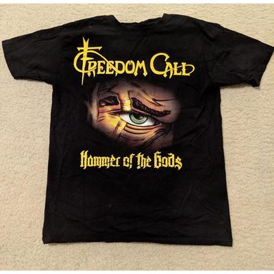 Freedom Call Hammer Of The Gods Bavlna Černé Všechny Velikosti Tričko