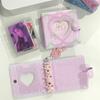 Fashion Sweet Lace Denim Style Card Album 3 Inch Mini Idol Card Collect Book Loose leaf detachable PVC Photocard Binder