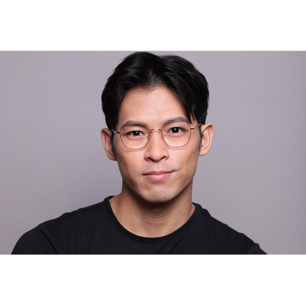 Full Rim Oval Red Rose Gold Smartbuy Collection Bartosz L117a Fashion Unisex Eyeglasses